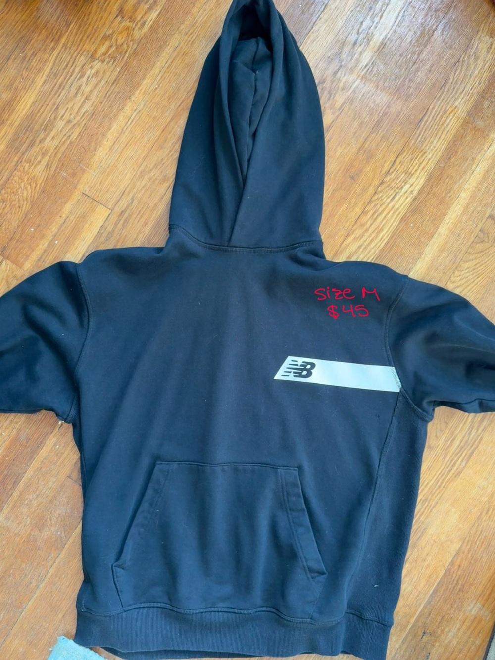 New Balance Black Hoodie